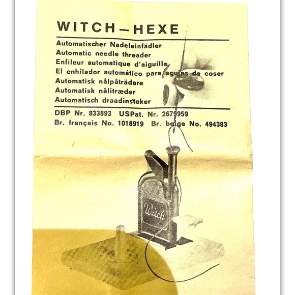 Vintage Witch Needle Threader and cutter - Picture 3 of 6